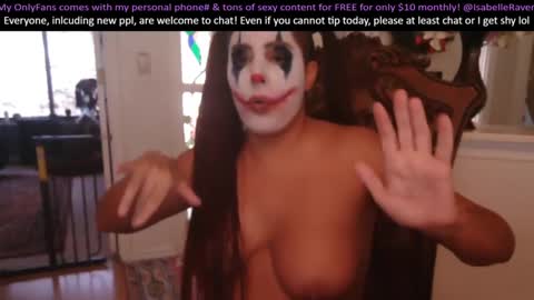 Snapshot of _isabelleraven chatting on 01-17-25, 07:16 IsabelleRaven online show from 01-17-25, 07:16