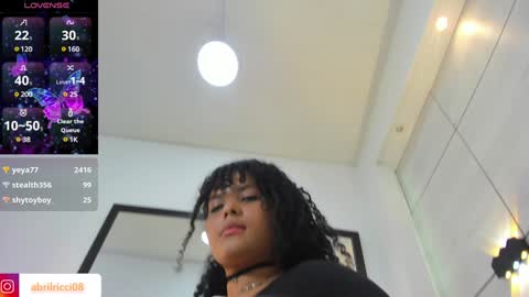 Snapshot of abril_ricci chatting on 01-28-25, 10:45 Abril  online show from 01-28-25, 10:45