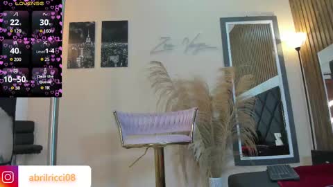 Snapshot of abril_ricci chatting on 02-24-25, 03:23 Abril  online show from 02-24-25, 03:23