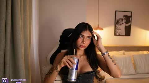 Snapshot of abril_w18 chatting on 05-20-26, 09:43 My name is Alexa. Please say hello I like to chat with you. If you have requests please use tip online show from 05-20-26, 09:43