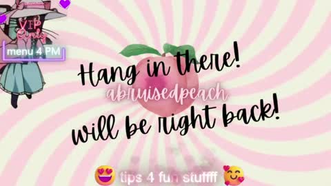 Snapshot of abruisedpeach chatting on 06-03-26, 02:47 Peach online show from 06-03-26, 02:47