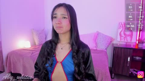 Snapshot of aby_whitee chatting on 01-28-25, 01:50 Aby online show from 01-28-25, 01:50