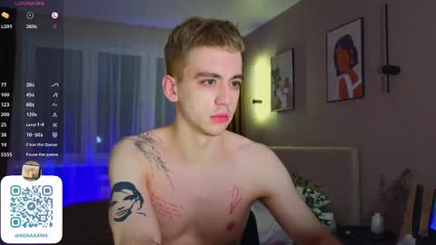 Hi Im Adam Glad to see u here 3 And its my first day online show from 01-17-25, 09:17