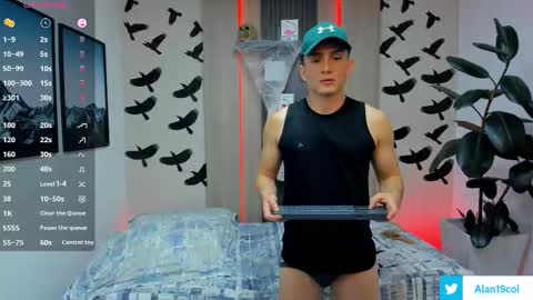 Snapshot of alan_nd_kevin chatting on 10-11-25, 07:12 Alan  Kevin can we reach 100 thumbs up please guys  online show from 10-11-25, 07:12