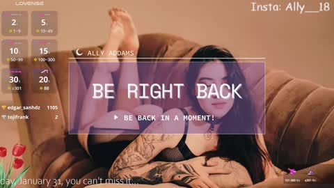 Ally  online show from 01-25-25, 10:19