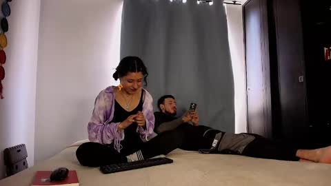 Snapshot of anika_lowen chatting on 10-02-25, 05:42 Anika And Lowen Your Thumbs Up Are Super Important For Us  online show from 10-02-25, 05:42
