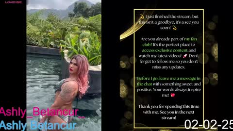 Snapshot of ashlybetancurxxx chatting on 02-02-25, 09:40 Ashly Betancur online show from 02-02-25, 09:40
