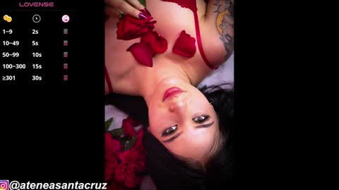 Snapshot of ateneasantacruz chatting on 12-03-24, 11:24 Atenea  online show from 12-03-24, 11:24