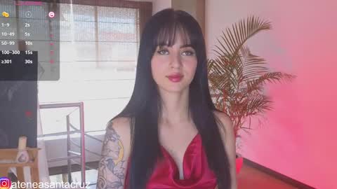 Snapshot of ateneasantacruz chatting on 02-19-25, 08:10 Atenea  online show from 02-19-25, 08:10