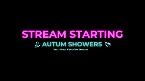 Autum Showers online show from 03-21-26, 10:35