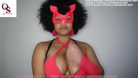 Snapshot of blacksirenqueen chatting on 02-19-25, 01:08 Queen Siren online show from 02-19-25, 01:08