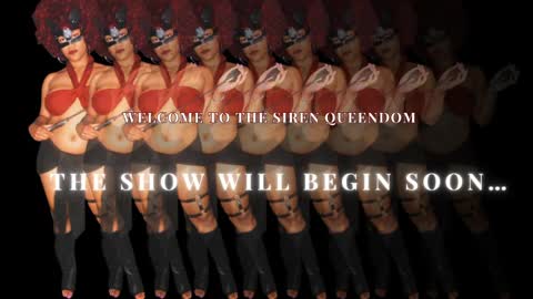 Snapshot of blacksirenqueen chatting on 05-19-26, 01:22 Queen Siren online show from 05-19-26, 01:22