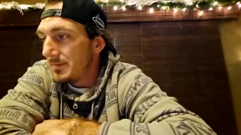 Snapshot of bluecollarfck chatting on 12-22-24, 06:06 Dominick Wyte online show from 12-22-24, 06:06