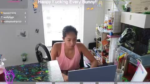 Snapshot of bunnycheekz chatting on 12-05-24, 05:28 Tokki bunny online show from 12-05-24, 05:28