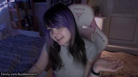 Snapshot of byakkomoriko chatting on 03-02-25, 11:18  morri  online show from 03-02-25, 11:18