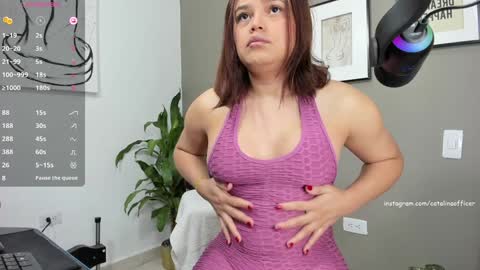 Snapshot of catalinaofficer chatting on 01-20-25, 11:45 Catalina Howard Aragon online show from 01-20-25, 11:45