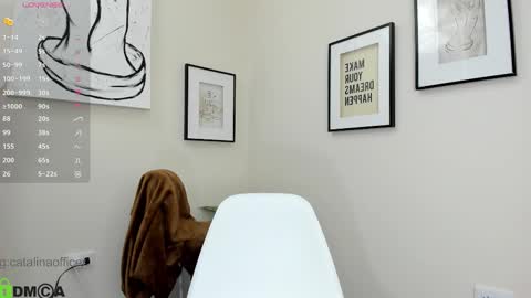 Snapshot of catalinaofficer chatting on 10-19-25, 11:22 Catalina Howard Aragon online show from 10-19-25, 11:22