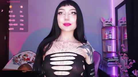 Snapshot of cati_petite chatting on 02-19-25, 10:23 Cati help me reach my goal of 100 thumbs up again 3 online show from 02-19-25, 10:23