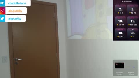 Snapshot of charlotbelucci_ chatting on 10-20-25, 10:32 Ale punky online show from 10-20-25, 10:32
