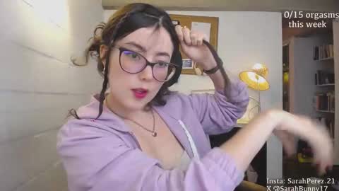 Snapshot of cherrybunny21 chatting on 12-28-24, 11:37 Sarah Prez online show from 12-28-24, 11:37