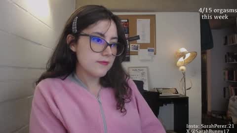 Snapshot of cherrybunny21 chatting on 03-05-25, 04:45 Sarah Prez online show from 03-05-25, 04:45