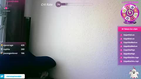 Chrixtopherobin online show from 03-10-25, 09:18