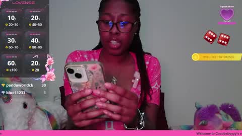 Snapshot of cocobabyyyy chatting on 12-02-24, 11:07 Cocobabyyyy online show from 12-02-24, 11:07