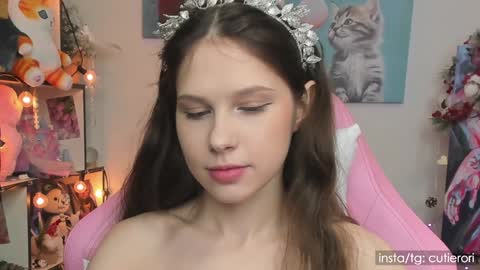 Snapshot of cutierori chatting on 01-13-25, 07:11 Rori Instagram cutierori online show from 01-13-25, 07:11