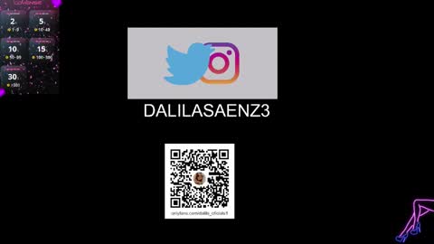 Snapshot of dalila_oficials chatting on 01-06-25, 12:05 online show from 01-06-25, 12:05