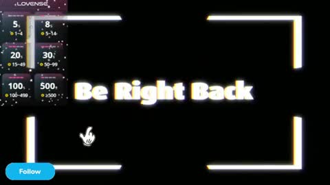 Follow me  Control lovense free D online show from 07-28-26, 04:39