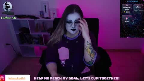 Snapshot of destroyall420 chatting on 02-15-25, 02:15 Lola Bdsm and fries online show from 02-15-25, 02:15