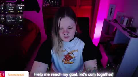 Snapshot of destroyall420 chatting on 02-27-25, 07:23 Lola Bdsm and fries online show from 02-27-25, 07:23