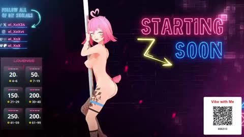 Snapshot of el_xox chatting on 09-28-25, 03:01 el XoX online show from 09-28-25, 03:01