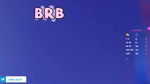 Snapshot of ela_0 chatting on 12-11-24, 12:44 Ela  Help me reach 100 thumbs up online show from 12-11-24, 12:44