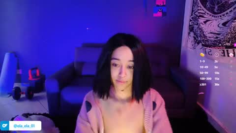 Snapshot of ela_0 chatting on 12-18-24, 11:13 Ela  Help me reach 100 thumbs up online show from 12-18-24, 11:13