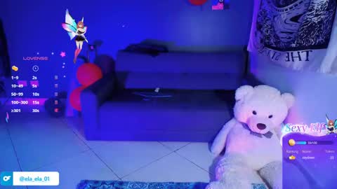 Snapshot of ela_0 chatting on 01-08-25, 10:37 Ela  Help me reach 100 thumbs up online show from 01-08-25, 10:37