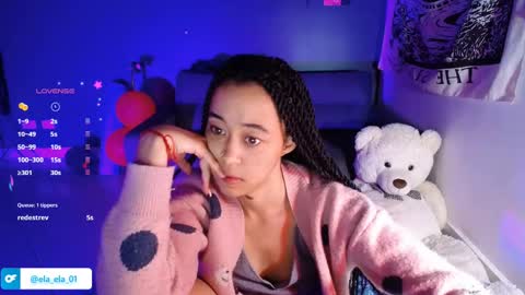 Snapshot of ela_0 chatting on 01-09-25, 04:41 Ela  Help me reach 100 thumbs up online show from 01-09-25, 04:41