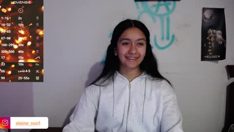 Snapshot of elaine_sun chatting on 12-14-24, 03:29 Elaine eli online show from 12-14-24, 03:29