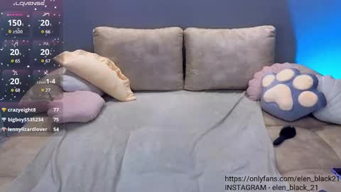 Snapshot of elen_black_23 chatting on 02-21-25, 01:00 Lena -  online show from 02-21-25, 01:00