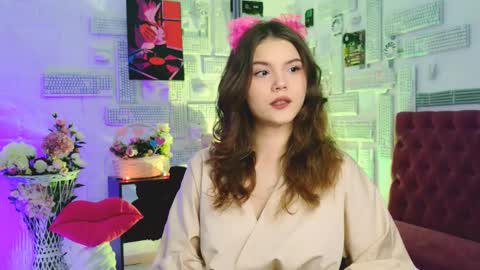 Snapshot of evathopson chatting on 02-14-25, 12:03 Eva  next stream -  - 1600 UTC2000  online show from 02-14-25, 12:03