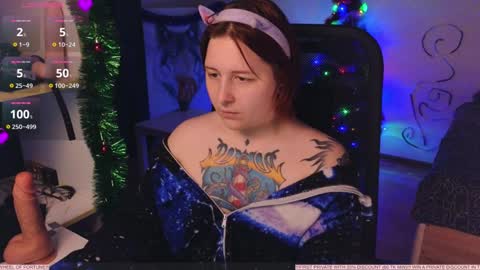 Snapshot of foxgirlandmerguis chatting on 12-21-24, 12:38 Belinda online show from 12-21-24, 12:38