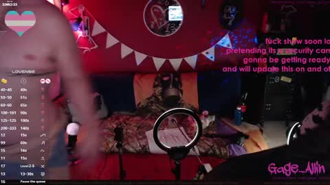 Gage Allin AKA Alpha Pussy online show from 05-17-26, 01:58