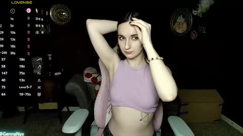 Snapshot of gennanyx chatting on 01-18-26, 05:44 Genna Nyx online show from 01-18-26, 05:44