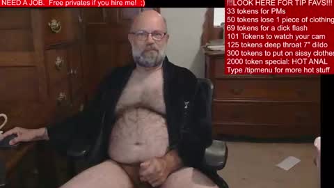 HairyDaddyBear69 online show from 07-29-26, 11:30