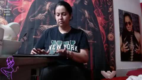 Snapshot of holydeath_1 chatting on 06-30-26, 07:15 Milena online show from 06-30-26, 07:15