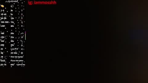 Isabella Mossh online show from 10-19-25, 08:42