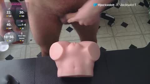 Snapshot of jacksalotr22 chatting on 01-21-25, 12:29 Jacksalot online show from 01-21-25, 12:29