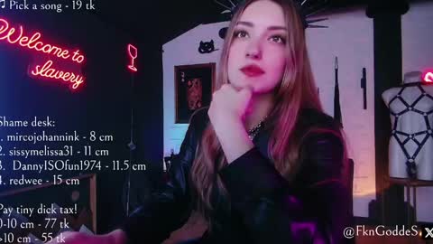 Snapshot of jane_goddes chatting on 04-27-26, 10:13 Rude and greedy bitch Professor of Micropenisology online show from 04-27-26, 10:13