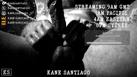 Kane Santiago online show from 03-16-26, 11:42