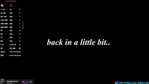Snapshot of katillery chatting on 01-14-26, 04:45 Katie online show from 01-14-26, 04:45